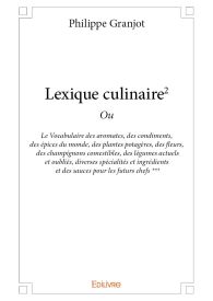 Lexique culinaire 2