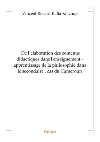 De l’élaboration des contenus didactiques dans l’enseignement