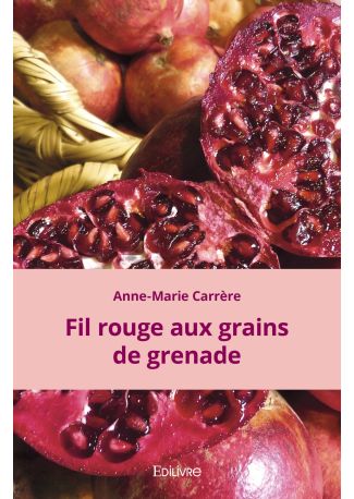 Fil rouge aux grains de grenade