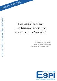 Les cités jardins : une histoire ancienne, un concept d avenir ?