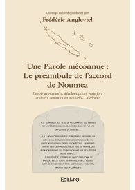 Une Parole méconnue : le préambule de l'accord de Nouméa