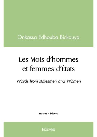 Les Mots d'hommes et femmes d'États