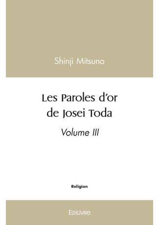 Les Paroles d'or de Josei Toda