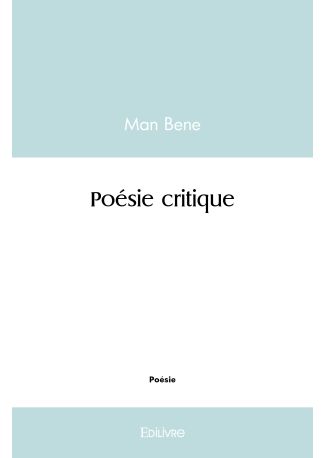 Poésie critique