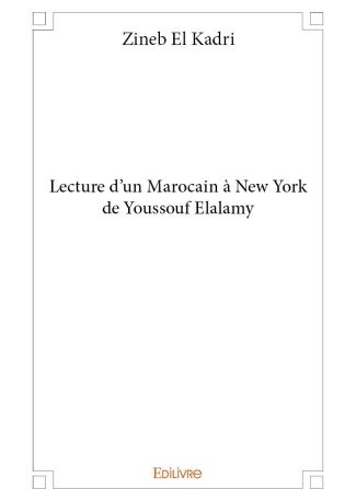Lecture d'un Marocain à New York de Youssouf Elalamy